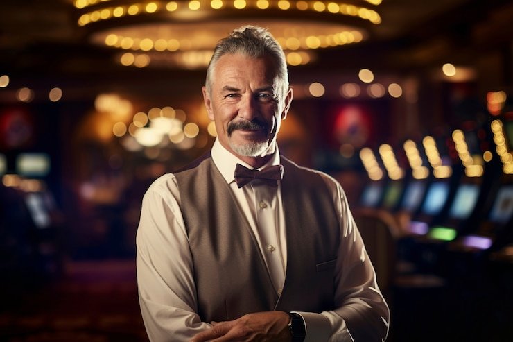 Host live casino Dream Catcher berinteraksi dengan pemain